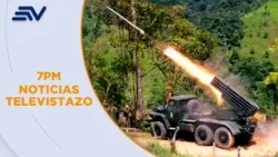 El Ejército bombardea campamentos de minería ilegal en Zamora Chinchipe | Televistazo | Ecuavisa