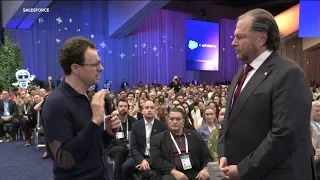 AI leaders call for safety while debating government regulation at Dreamforce 2026