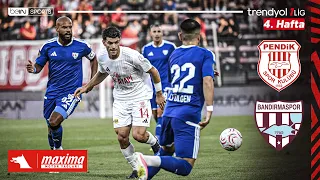 Pendikspor vs. Bandırmaspor | Match HIGHLIGHTS - Week 4 | Trendyol 1. Lig - 2026/27