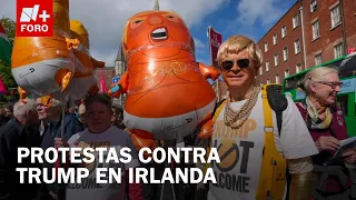 Donald Trump Returns to the United States After Visiting Ireland
