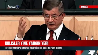 Backstage Is Ablaze Again! The AK Party Claim Regarding Davutoğlu, Who Is Shutting Down the Gelec...