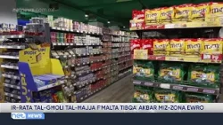 Ir-rata tal-inflazzjoni f'pajjiżna tibqa' ogħla minn dik taz-Zona Ewro