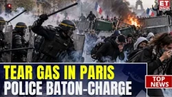 Paris Protest Violence: Riot Police Charge Students | France’s School Crisis Deepens | World News