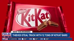 Угнан грузовик, перевозивший 12 тонн батончиков KitKat.