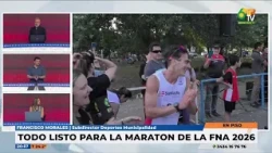 Francisco Morales   Todo listo para la Maraton de la FNA 2026