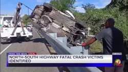 North-South Highway Fatal Crash Victims Identified | TVJ News North-South Highway Fatal Crash Victims Identified | TVJ News