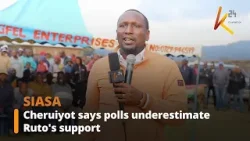 Cheruiyot says polls underestimate Ruto's support