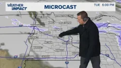 WEATHER: Quiet, cold evening; warming with a snow shower Tuesday