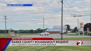 Darke County roundabout request