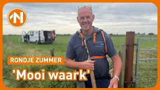 Dikke kloede in de waterinlaat? Gerhard Jansma is al onderweg