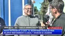OMAR ALEUY - SEC. CONSEJO ADM COOP 16: INCORPORACIÓN DE NUEVOS VEHICULOS PARA MANTENIMIENTO CLOACAL