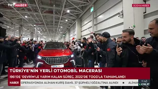Türkiye 61 yıllık yerli otomobil hayaline Togg'la kavuştu