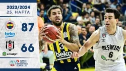 Fenerbahçe Beko (87-66) Beşiktaş Emlakjet - Türkiye Sigorta Basketbol Süper Ligi - 2023/24