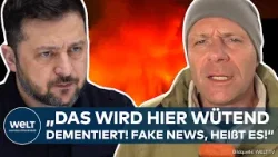 IRAN-KRIEG: Selenskyj tobt! "Fake News aus Teheran"! Diese Mullah-Aussagen provozieren Kiew massiv