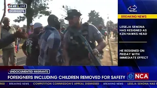 Alleged undocumented migrants removed in Ekurhuleni