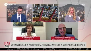 Η Ασημίνα Σκόνδρα και ο Θεόδωρος Μαργαρίτης στο «Live Now»