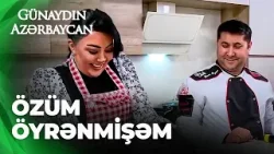 Günaydın Azərbaycan - Nişanə Baxışova canlı efirdə xəmir yaydı