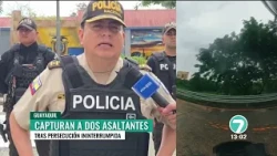 #News7 | Reports: Police chase ends with two suspects apprehended in Guayaquil