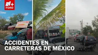Serious Accidents in Four States Leave Injured and Arrested