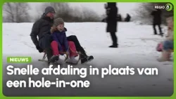 Tientallen kinderen sleeën van de ‘hoogste berg van Doetinchem’