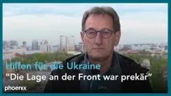 Luc Walpot (ZDF-Korrespondent) zu den Militärhilfen für die Ukraine | 22.04.24