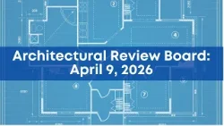 Architectural Review Board: April 9, 2026
