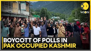 Boycott Of Polls In PoK: Joint Awami Action Committee Demands End Of Refugee Seats | WION News