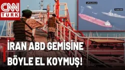 İran O Videoyu Paylaştı: ABD Gemisine Böyle El Koymuştu! İran "Gemine El Koyarım" Mı Diyor?