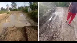 Sabana Grande de Boyá: Vecinos denuncian calles intransitables y en estado de lodazal
