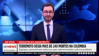 Terremoto deixa mais de 240 mortos na Colômbia
