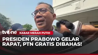 Presiden Prabowo Gelar Ratas Bahas Rencana Pendidikan Gratis di PTN | Kabar Merah Putih