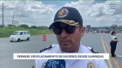 Three-day holiday begins: Massive flow of travelers from Guayaquil to the coast