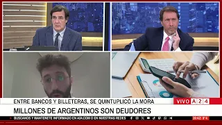 🔴 MILLIONS OF ARGENTINIANS ARE IN DEBT TO BANKS AND VIRTUAL WALLETS