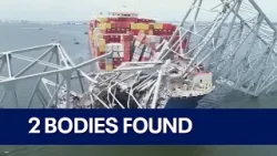 2 bodies recovered after bridge collapse in Baltimore