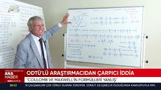 MAIN NEWS / ELECTRICAL-ELECTRONICS ENGINEER AYDIN ÖZOĞLU’S CLAIMS REGARDING THE PHYSICS THEORY OF...