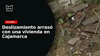 Family miraculously escapes before their home falls over 100 meters into the abyss in Cajamarca