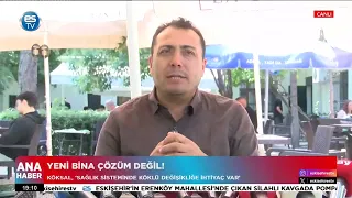 "Yeni bina çözüm değil!"...
