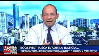 AB - ROOSEVELT BUSCA EVADIR LA JUSTICIA... ¡CON LA COMPLICIDAD DE LA IZQUIERDA JUDICIAL "PELERRA"!