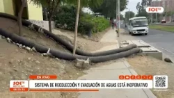 Piura: rainwater collection and drainage system is inoperable