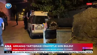 Arkadaş tartışması cinayetle son buldu!