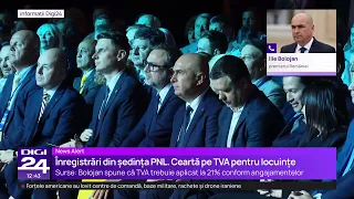 PNL leadership meeting. Nicoleta Pauliuc requested a delay in the real estate VAT increase