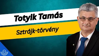 Pirkadat: Totyik Tamás - Sztrájk-törvény