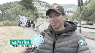 More than five days have passed and there is no trace of Lizeth Bunshi in Quito