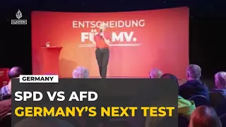 Germany state election: SPD faces challenge from rising AfD