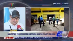 MP logra sentencia contra ex jefe policial en José Santos Guardiola, Islas de La Bahía.