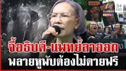 เดือด! คนรักช้างฮือประท้วง เซ่นพลายสีดอหูพับล้ม | ทุบโต๊ะข่าว | 23/02/69 เดือด! คนรักช้างฮือประท้วง เซ่นพลายสีดอหูพับล้ม | ทุบโต๊ะข่าว | 23/02/69