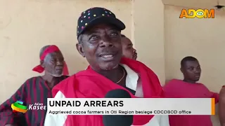 Unpaid Arrears: Aggrieved cocoa farmers in Oti Region besiege COCOBOD office (29-07-26)