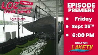 Another LOZ Feature Dock Series on Lake TV—the incredible MTI mega dock! 🚤🌊