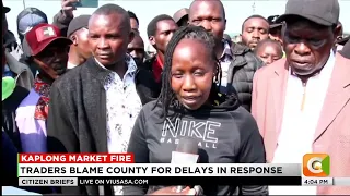 Traders count losses after Kaplong Market fire