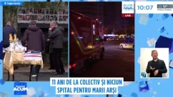 Ce avem după 11 ani de la Colectiv: tot 0 spitale pentru marii arși din România